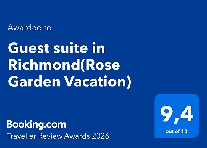 Rose Garden Vacation Studio Richmond